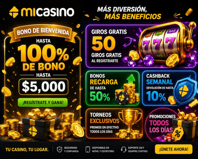 Ofertas especiales con recompensas y beneficios exclusivos.